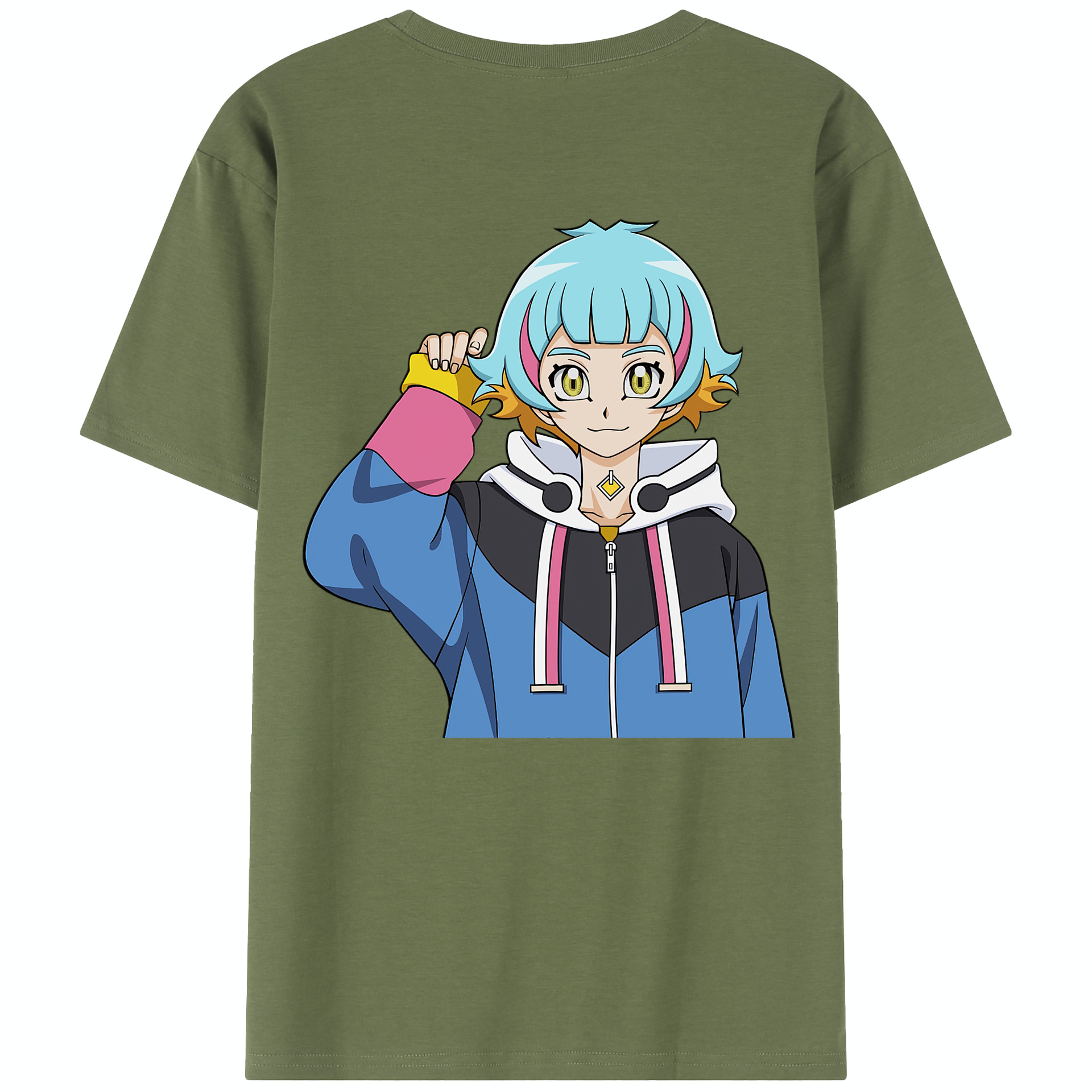遊☆戯☆王 Yu-Gi-Oh! 綿100％半袖Tシャツ（背面プリント）